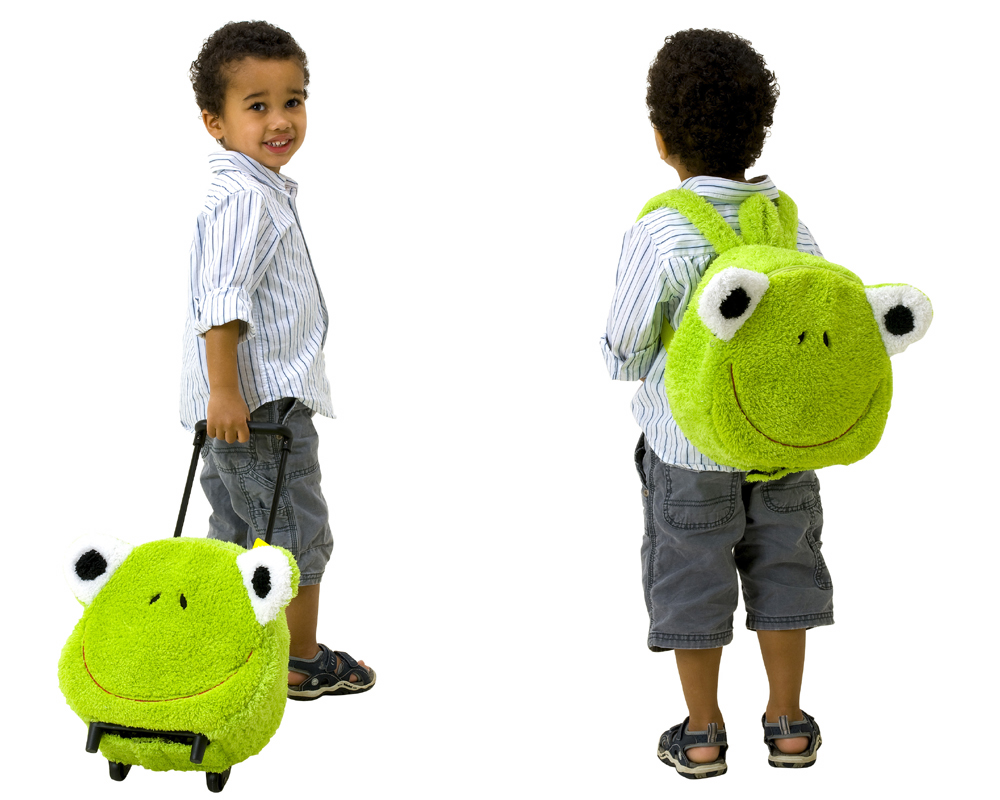 Children will love these fun animal rucksacks. When they get tired of carrying them, you can easily 