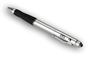 This stylish sleek design pen combines perfect wri