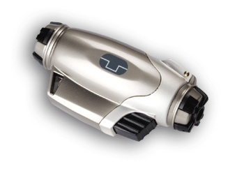 A windproof turbojet flame lighter in a space-age