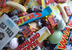 Bursting with everything from candy bananas to chocolate mice, this hamper will have you fondly