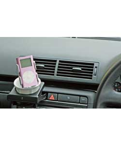 TuneDock in Car Holder for iPod Mini