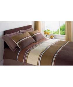 Tuscany Double Duvet Cover Set - Brown