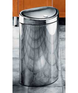 Brabantia Brilliant Steel Twin Bin. Ideal for separate waste collection - two plastic inner