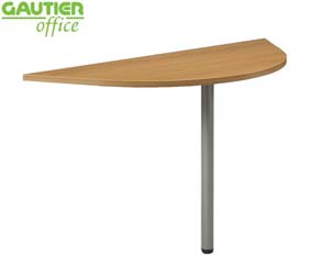 Unbranded Twin conference table half moon extension