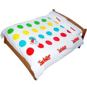 Twister Duvet Cover is a great twist on the fantas