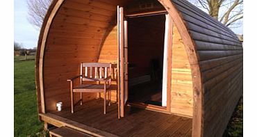 Enjoy the tranquil beauty of the Yorkshire Wolds here at Yapham Holds, where you can unwind and relax in the luxury of a fully insulated, heated and well equipped Gothic Pod  Each pod comes with a sofa bed, heater, small work station and even a TV a