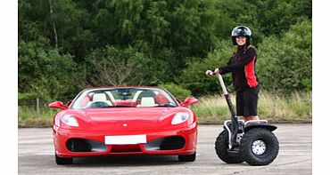 Experience an adrenaline thrill like no other with this fantastic supercar driving thrill and Segway rally! This is your chance to discover the excitement and exhilaration of two very different vehicles  feel the roar of a high-powered supercar and 