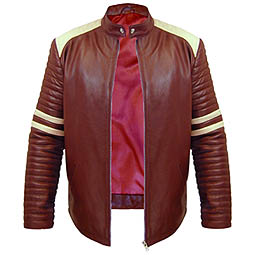 Fight Club style leather jacket
