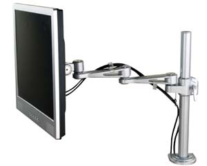 Unbranded Two way adjustable monitor arm