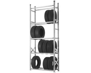 Unbranded Tyre racking 5 shelf starter bay