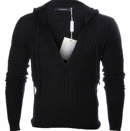 Unbranded Unconditional Plunge Neck Hooded Top