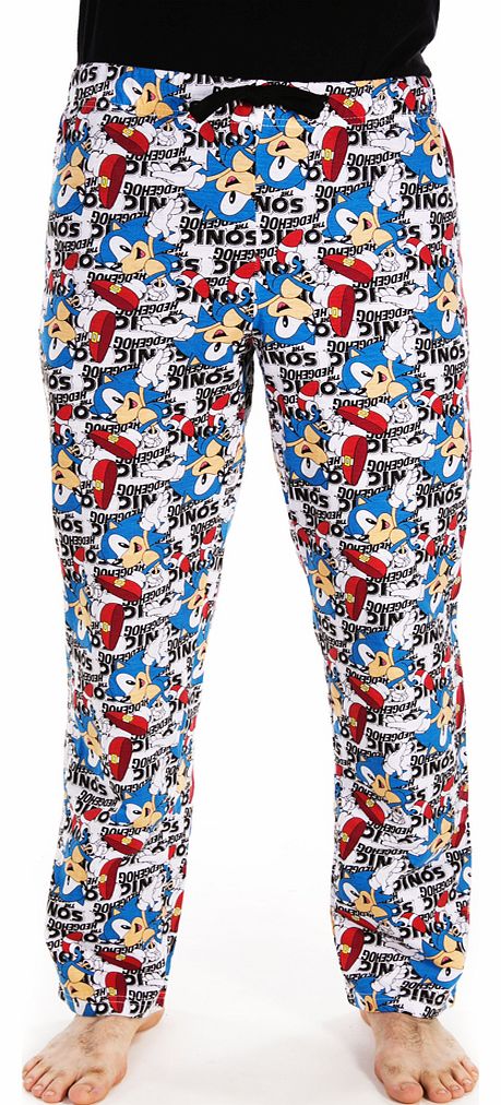 When youre not whizzing around, being pretty awesome and collecting gold coins - youre going to need something to relax in! Show some old skool love for Sonic The Hedgehog with these lounge pants!