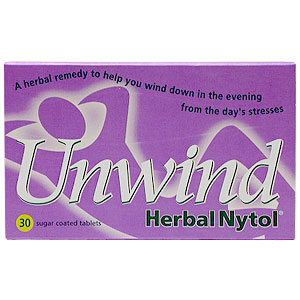Unwind Herbal Nytol Tablets - size: 30 tablets