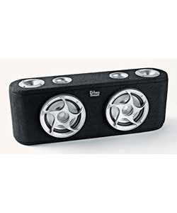 Unbranded Urban Sound Carpeted Boom Box With LED