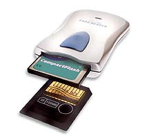 USB 1.1 Memory Card Drive - Dual Smartmedia and Compact Flash Card Reader & Writer