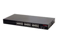 USRobotics Courier Gigabit Smart Switch USR997724A - Switch - 24 ports - EN Fast EN Gigabit EN - 10B