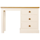Utopia single pedestal dressing table furniture