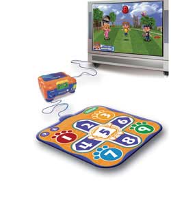 Activate your learning!Connect this dance mat to a V.Smile console and learn age-appropriate