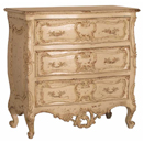 Valbonne French painted 3 drawer chest furniture