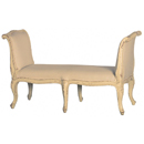 Valbonne French painted bed end stool furniture
