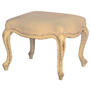 Valbonne French painted foot stool furniture