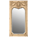 Valbonne French painted large Medusa mirror