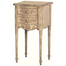 Valbonne French painted nightstand furniture