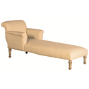 Valbonne French painted single Chaise longue