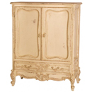 Valbonne French painted TV cabinet furniture