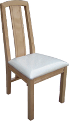 VALLEY DINING CHAIR FROM THE STEVE ARNITAGE VALLEY RANGE OF BIRCH FURNITURE.A COMBINATION OF SOLID
