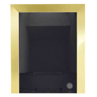 Dimensions: (H)580 x (W)483 x (D)263mm, For use only with Azure Decorative Gas Fires, Brass effect