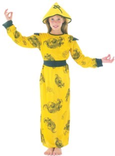 Celebrate Chinese New Year or cultures of the World in this Chinese style costume complete with