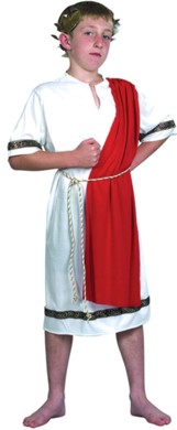 Et tu Brutus? Become your favourite Roman Emperor in this classic toga style costume