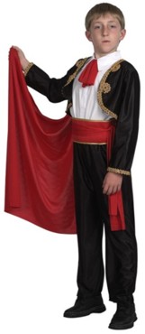 A classic Spanish fancy dress costume, this Matador is great for an international party or Spanish