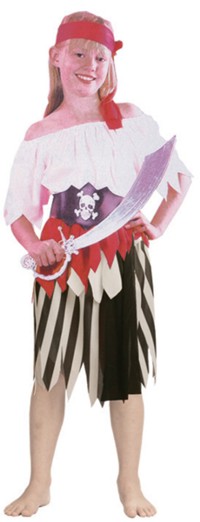 Value Costume: Child Pirate Jenny (Small 3-5 yrs)