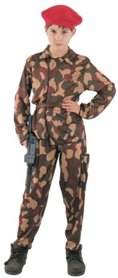 Value Costume: Child Special Forces (S 3-5 yrs)