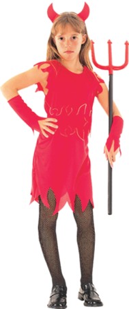 Value Costume: Girl Little Devil (Small 3-5 yrs)