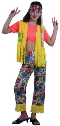 Unbranded Value Costume: Groovy Hippie (Small 3-5 yrs)