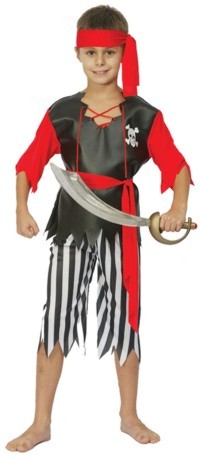 Value Costume: Pirate Jack (Small 3-5 yrs)