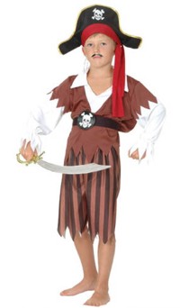 Value Costume: Pirate Shipmate (Small 3-5 yrs)