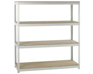 Unbranded Valueline 4 shelf heavy duty shelving