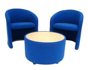 Single seat tub chair. Perfect for reception & waiting areas. Simple yet stylish design. Sturdy 