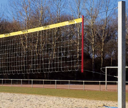 Vandalism proof volleyball net
