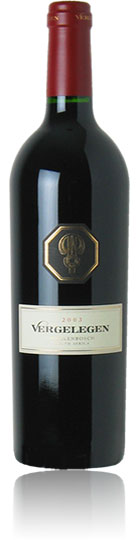 A blend of 62 Cabernet Sauvignon, 30 Merlot and 8 Cabernet Franc, the 2000 Vegelegen shows a rich ru