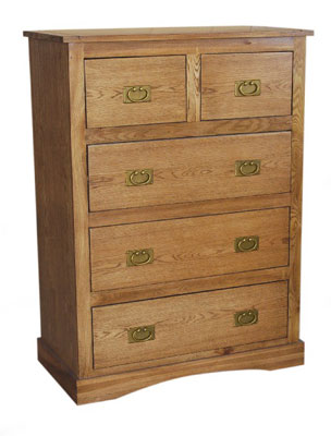 Unbranded VERMONT 3   2 DRAWER CHEST OF DRAWERS ANTIQUED
