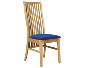 Unbranded Verneda upholstered solid oak chair