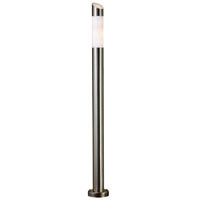 (H) 1000 x (W) 110 x (D) 110mm, 1 x 40w halogen bulb included, Outdoor stainless steel angled