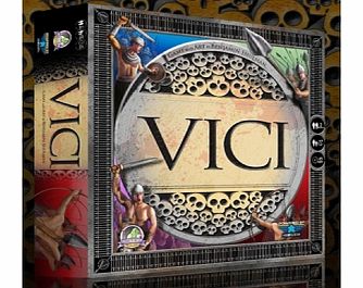 In Vici players become military generals leading their battle-hardened men on an ancient battlefield Under each generalandrsquo;s command are armies of varying strengths and abilities Players take turns deploying pieces into their Camps and advancing