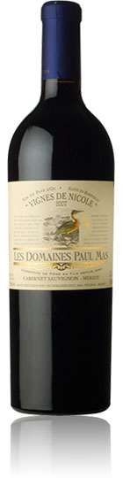 Unbranded Vignes de Nicole Cabernet Sauvignon Merlot 2007 Vin de Pays dand#39;Oc (75cl)