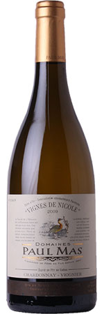 Unbranded Vignes de Nicole Chardonnay Viognier 2012, Les